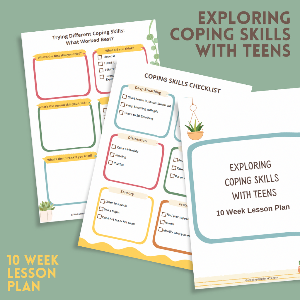 Exploring Coping Skills with Teens 10 Week Lesson Plan