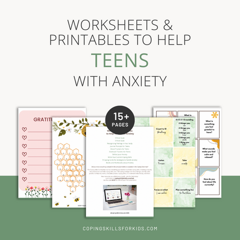 Printables to Help Teens with Anxiety