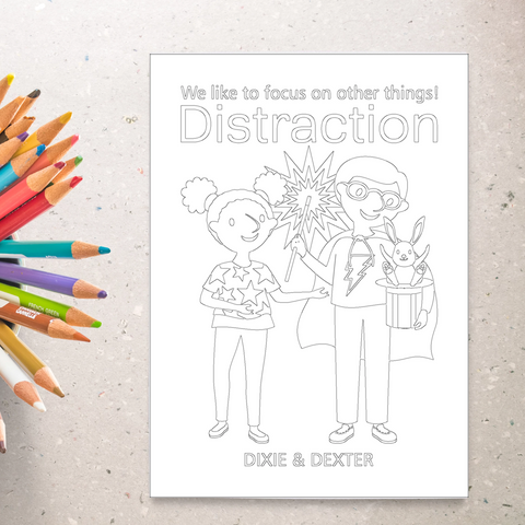 Coloring Sheets – Coping Skills for Kids