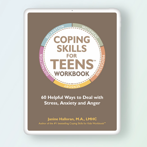 Coping Skills for Teens Workbook - Digital Version