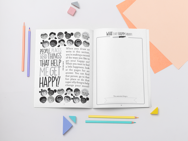Coping Skills for Kids Activity Books: My Happiness Journal